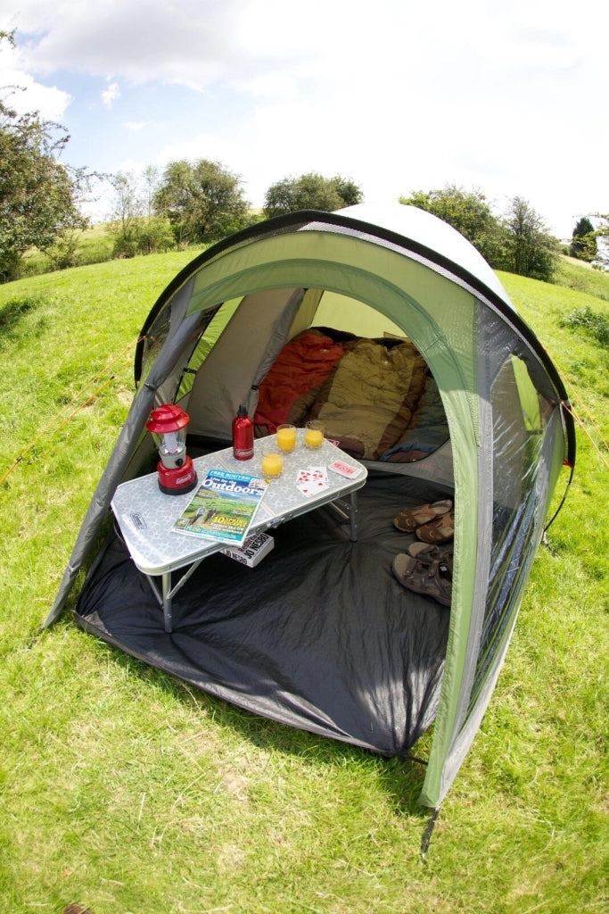 Coleman 2176904 Darwin 3 Plus Tenda da Campeggio a Cupola 3 Persone 5,6 m² colonna d'acqua 3000 mm 4,9 Kg colore Grigio
