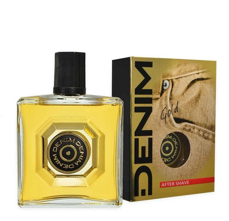 DENIM AFTER SHAVE DOPOBARBA 100ML GOLD FRESCA LOZIONE TONIFICANTE E RIVITALIZZANTE