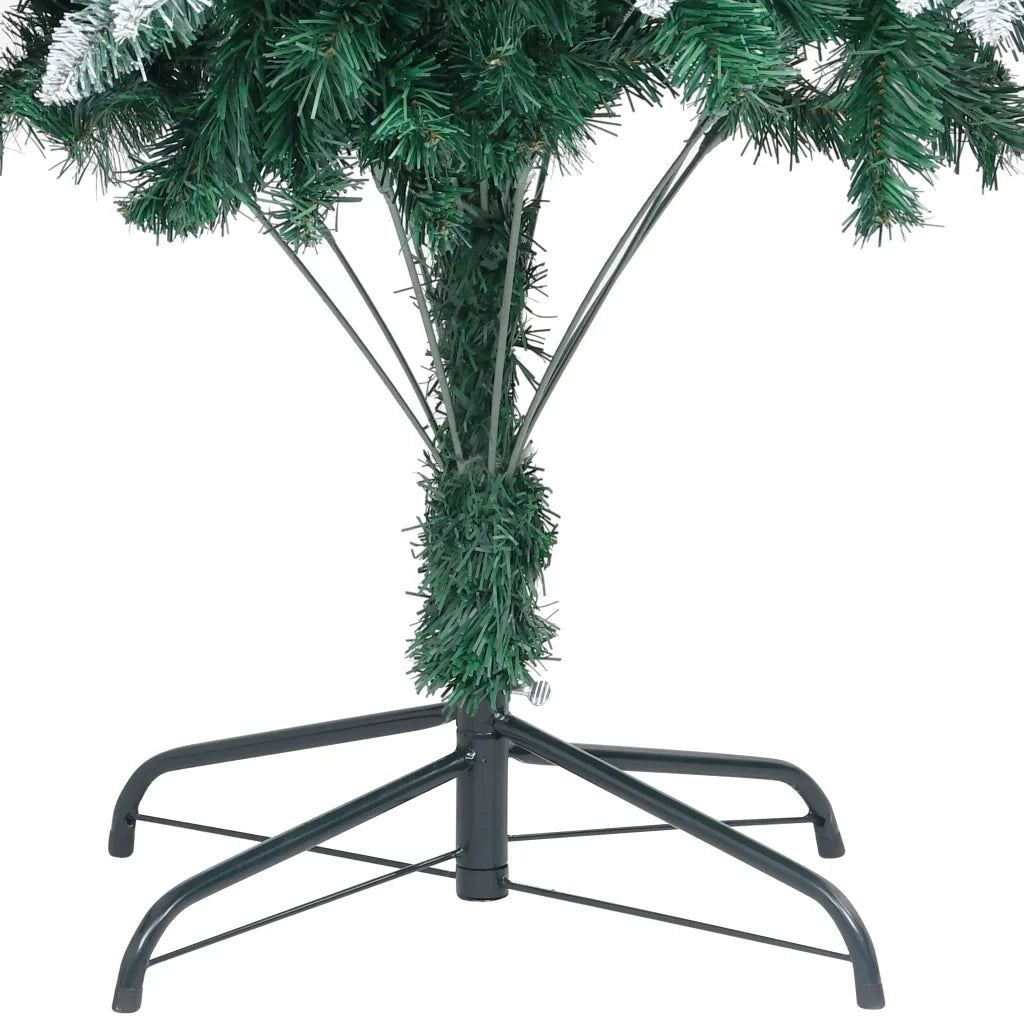 Albero di Natale Artificiale con Pigne e Neve Bianca 240 cm 321018