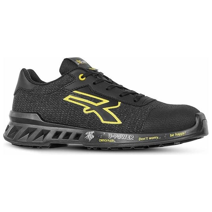 U-Power RV20036-44 Frank Scarpe Antinfortunistiche Basse S1P ESD SRC Puntale Alluminio Taglia 44 colore Nero