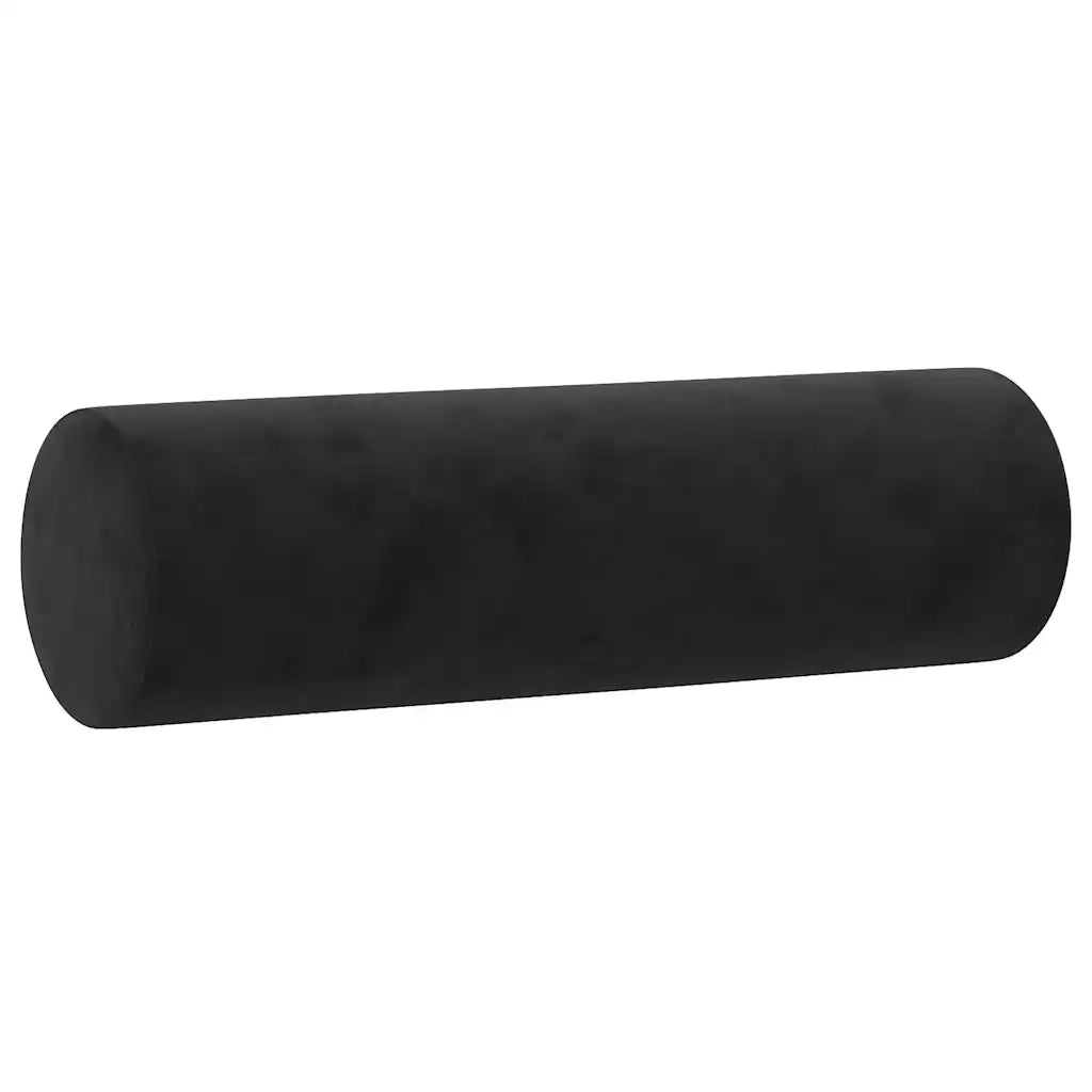 Divano a 2 Posti con Cuscini-Sofa 2 Posti con Cuscini Nero 120 cm in Velluto 586810