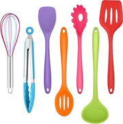 Set di accessori per cucina colorati - 7 pezzi