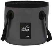 Emiciclo 20L - contenitore di stoccaggio portatile e leggero da campeggio, riutilizzabile, per campeggio, viaggi, escursioni, pesca, canoa e giardinaggio