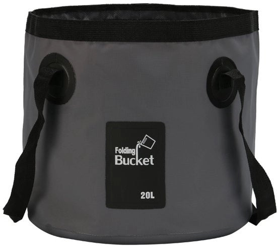 Emiciclo 20L - contenitore di stoccaggio portatile e leggero da campeggio, riutilizzabile, per campeggio, viaggi, escursioni, pesca, canoa e giardinaggio