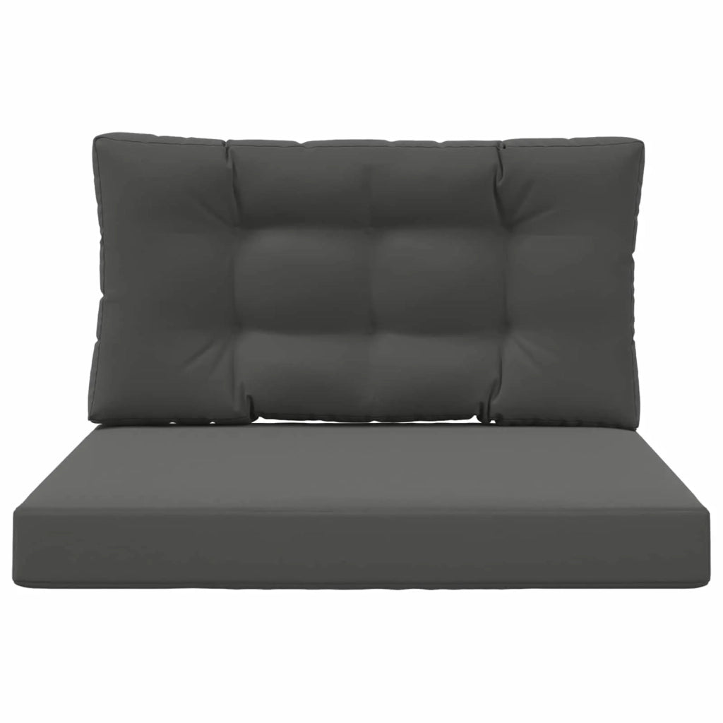 Cuscino per divano da esterno 2 pcs Antracite Poliestere 900846
