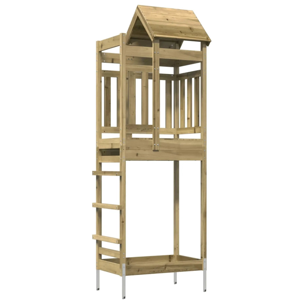 Torre da Gioco Marrone Legno Impregnato Solido 3417201