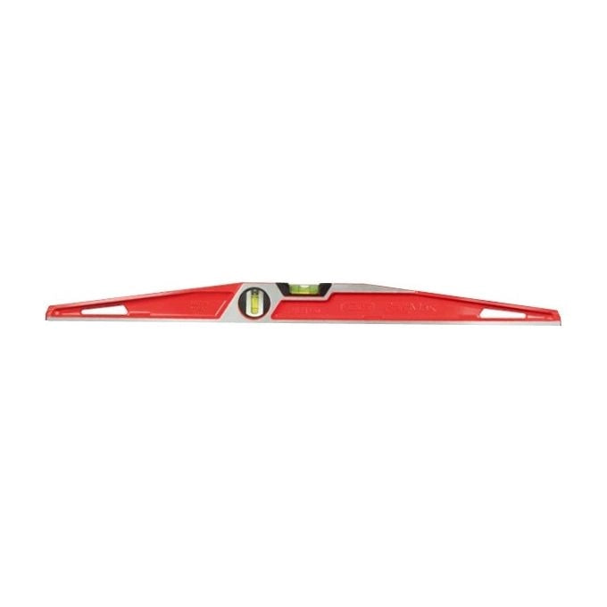 STANLEY 1-42-314 FatMax Livella Trapezoidale Antishock con Doppia Bolla Precisione 0,5 mm-m Alluminio Base Fresata 60 cm colore Arancione-Rosso