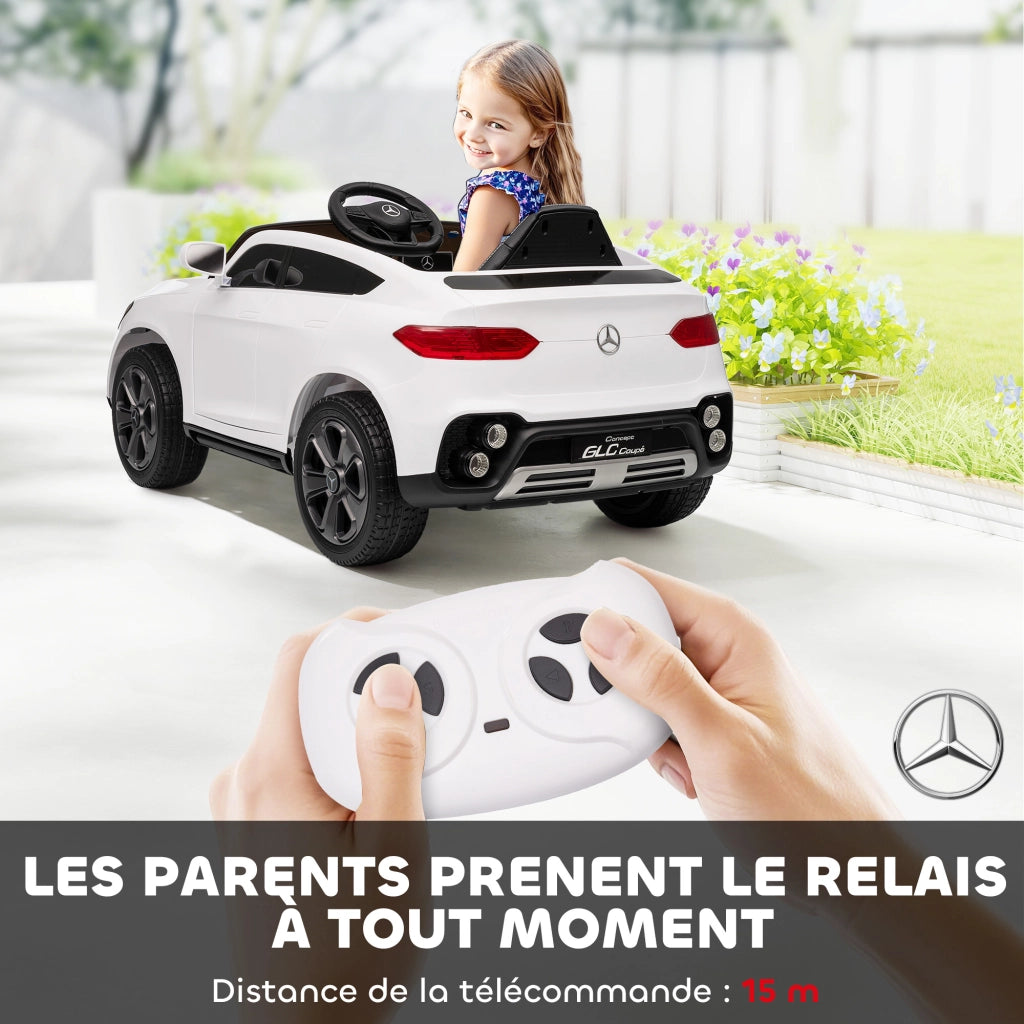 Auto elettrica per bambini ¨C Minimal ¨C 105x68x50cm, bianco