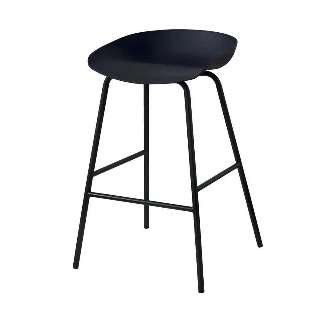 Sedia da bancone design nero. Collezione SIRA