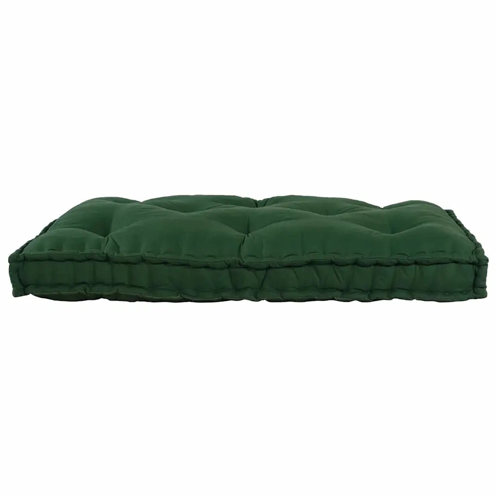 Cuscino per Divano Pallet Verde 120 x 80 x 12 cm Tessuto 4019091