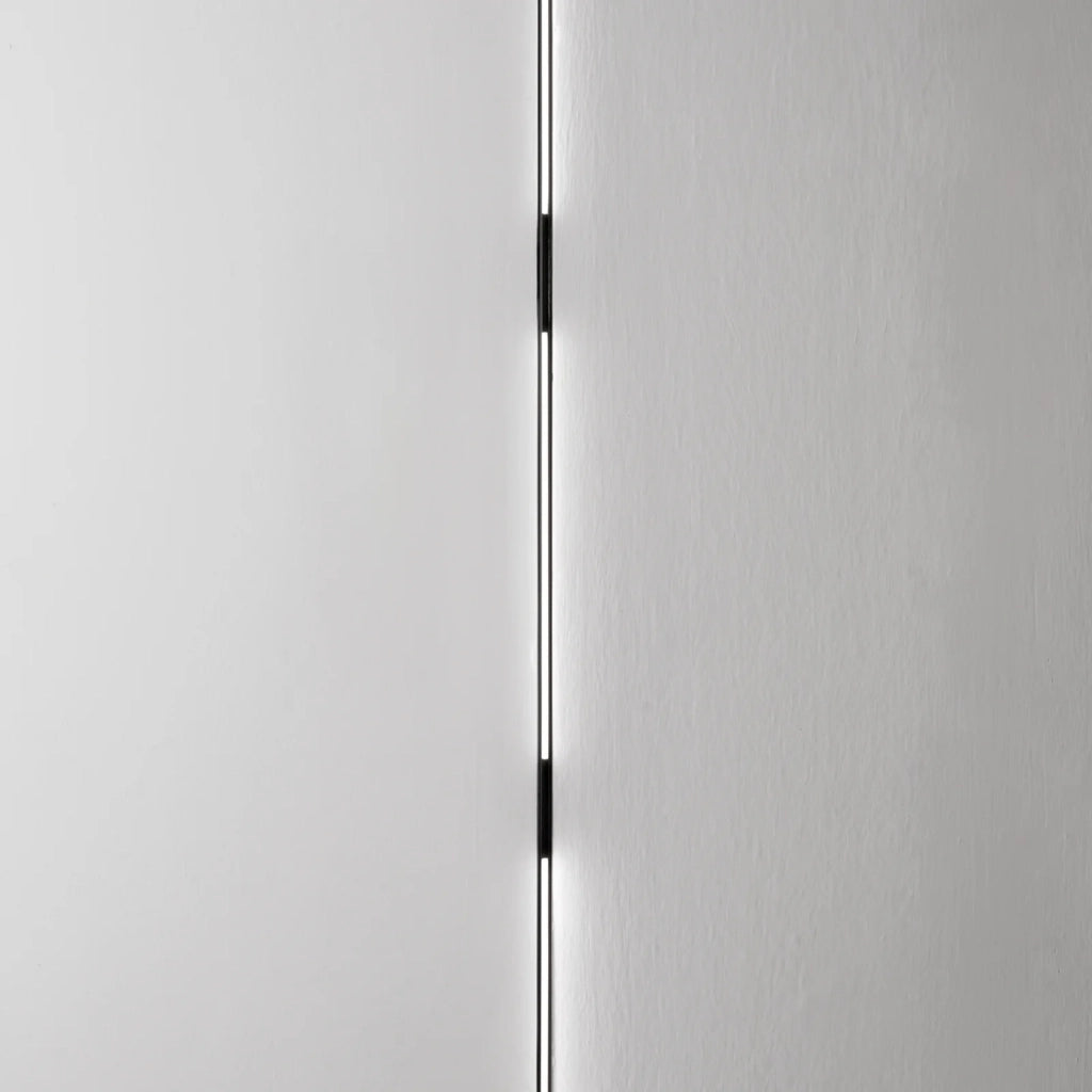 Sistema Lineare Deva Luce LED 6W Luce Calda 3000K Finitura Nera Ideal Lux