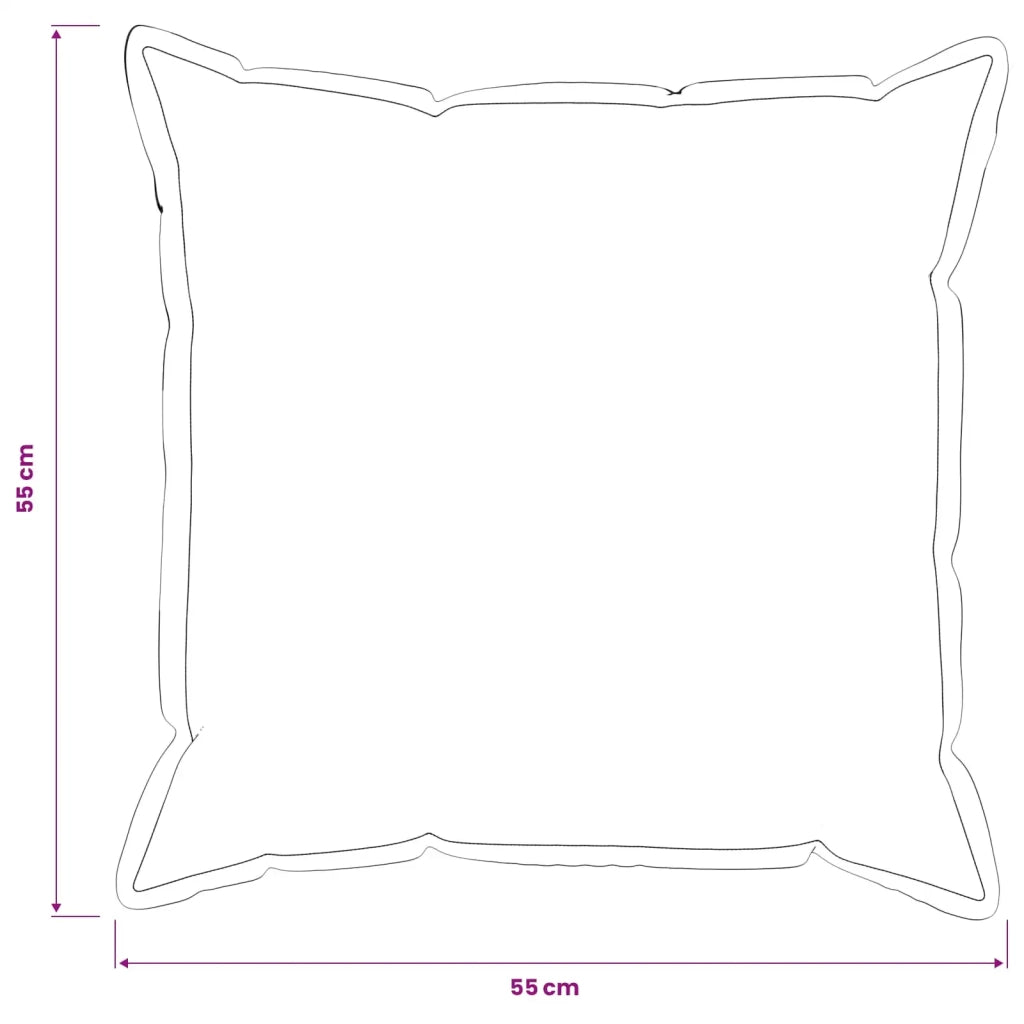 Federa 2 pcs HOUTEN Rosa 55 x 55 cm Bouclé 920443