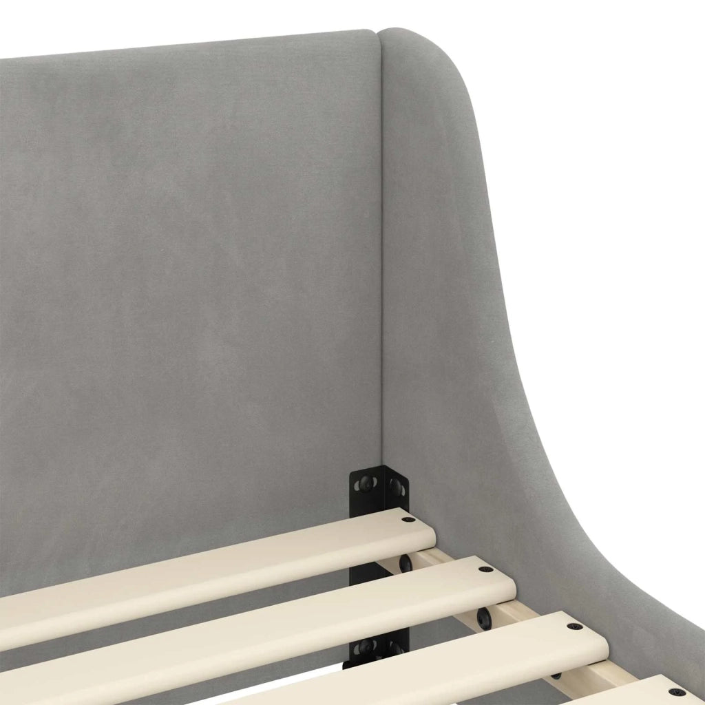 Struttura letto per bambini con testata Grigio chiaro 42010847