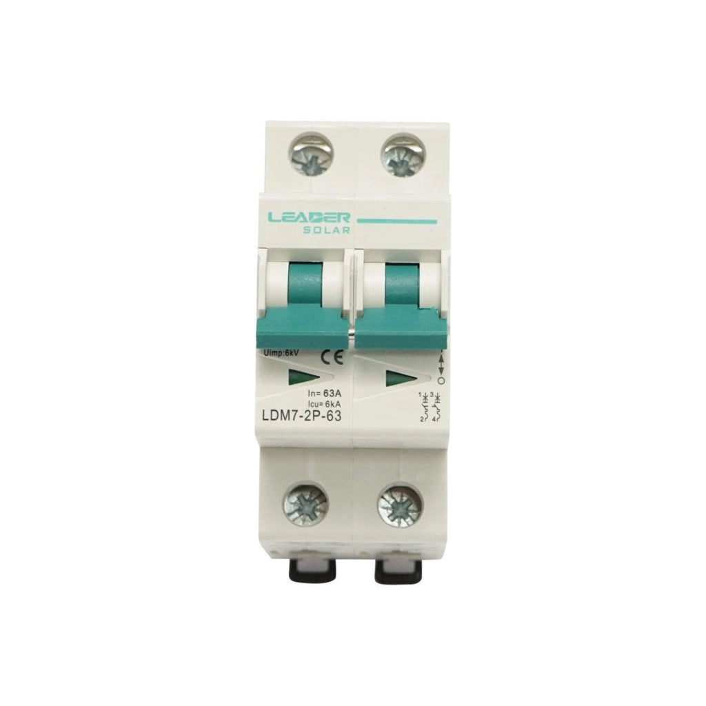 Sicurezza automatica tipo interruttore LDM7-63-2P Leader