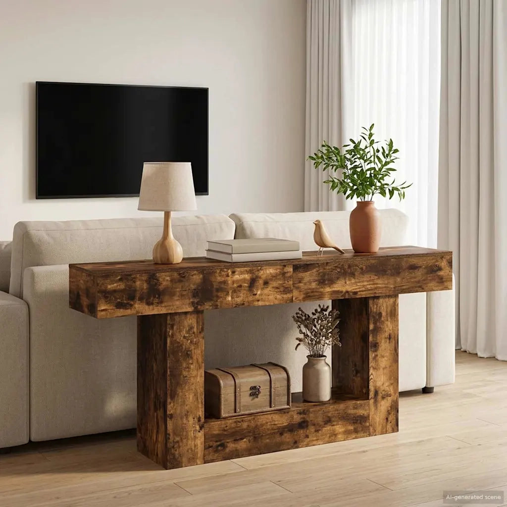 Quercia Affumicata 160 x 30 x 74 cm CFW6198091
