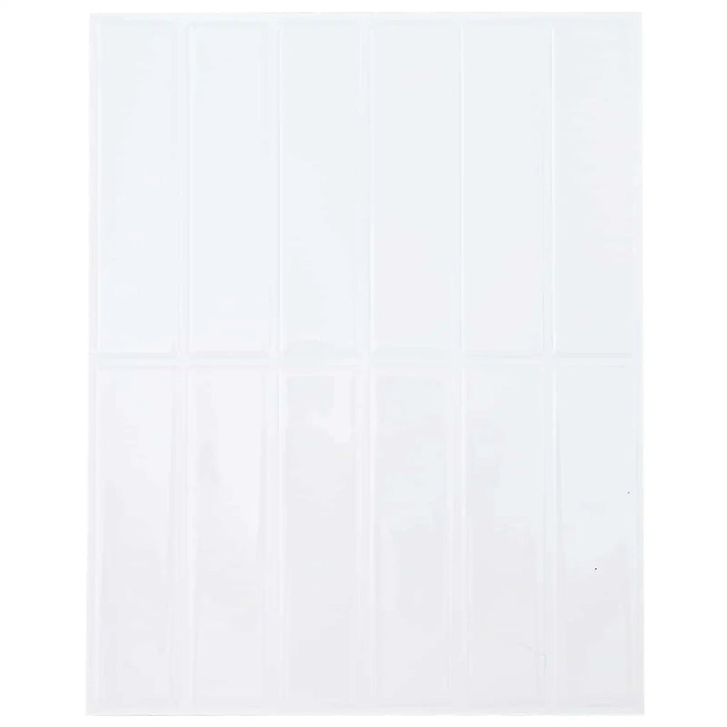 Piastrella Rettangolare 50 pz Bianco 29 x 23 x 0,08 cm CFW2921401