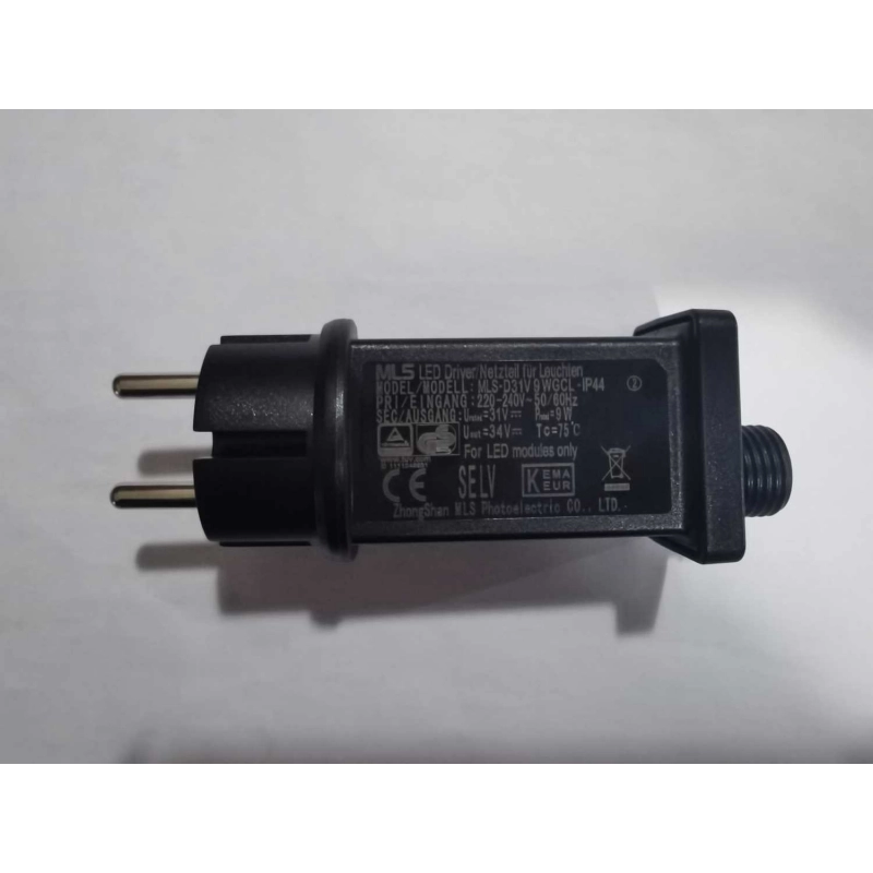 Luce filo 1200 led bianco freddo con controller 63m