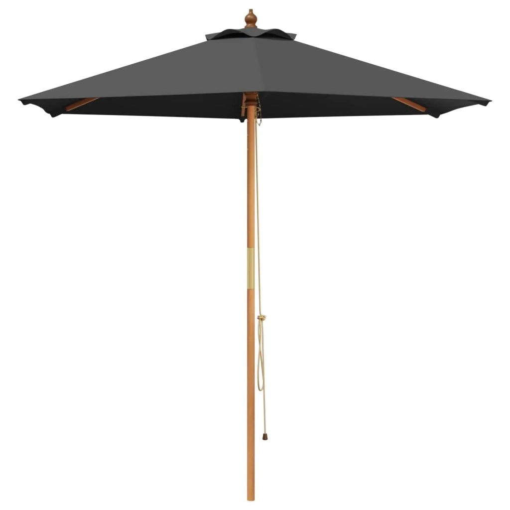 Set da pranzo da esterno con ombrellone 6 pz 3438547