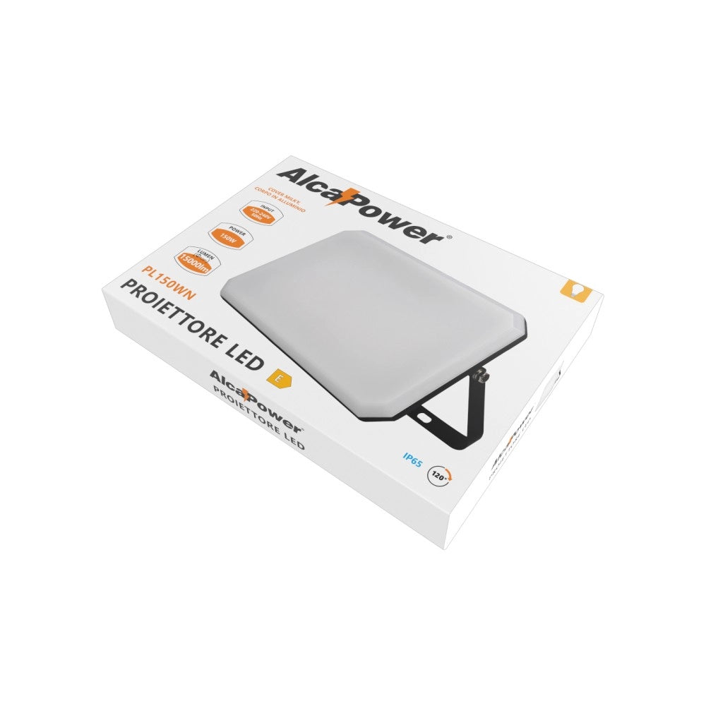 Alca power proiettore led 220-240v da 150w 4000k luce diurna
