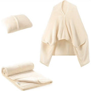 Deken 2 in 1 Flanell per Viaggiatore