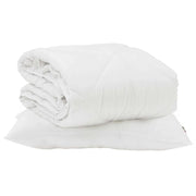 Piumone | Duvet Estivo con cuscino 2 pz Bianco Microfibra