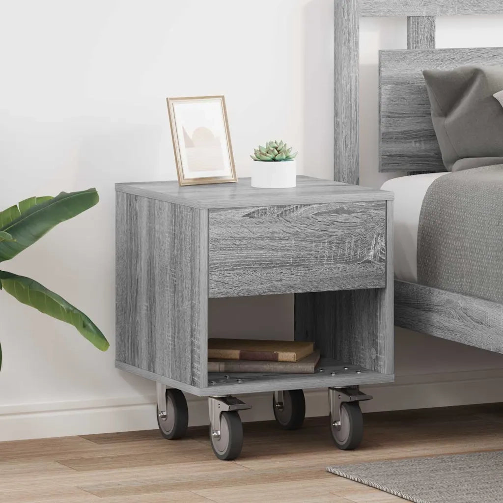 Comodino 2 pcs Grigio Sonoma 40,5 x 40 x 48 cm 891067