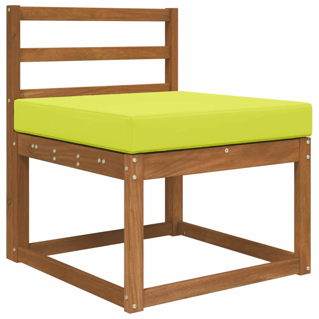 Cuscino per divano da esterno Verde 60 x 60 x 8 cm Poliestere 900698
