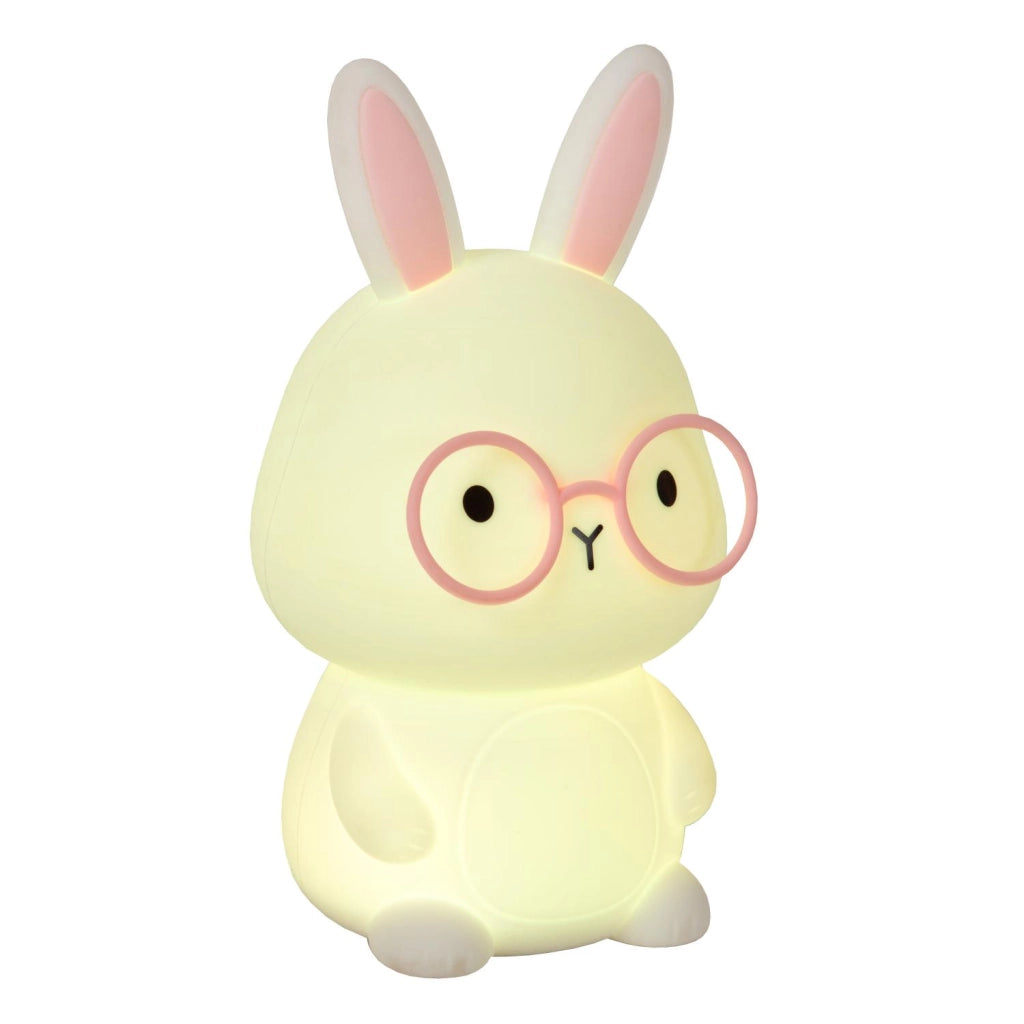 Lampada notturna LED coniglio bianca PINCHA RABBIT Lucide