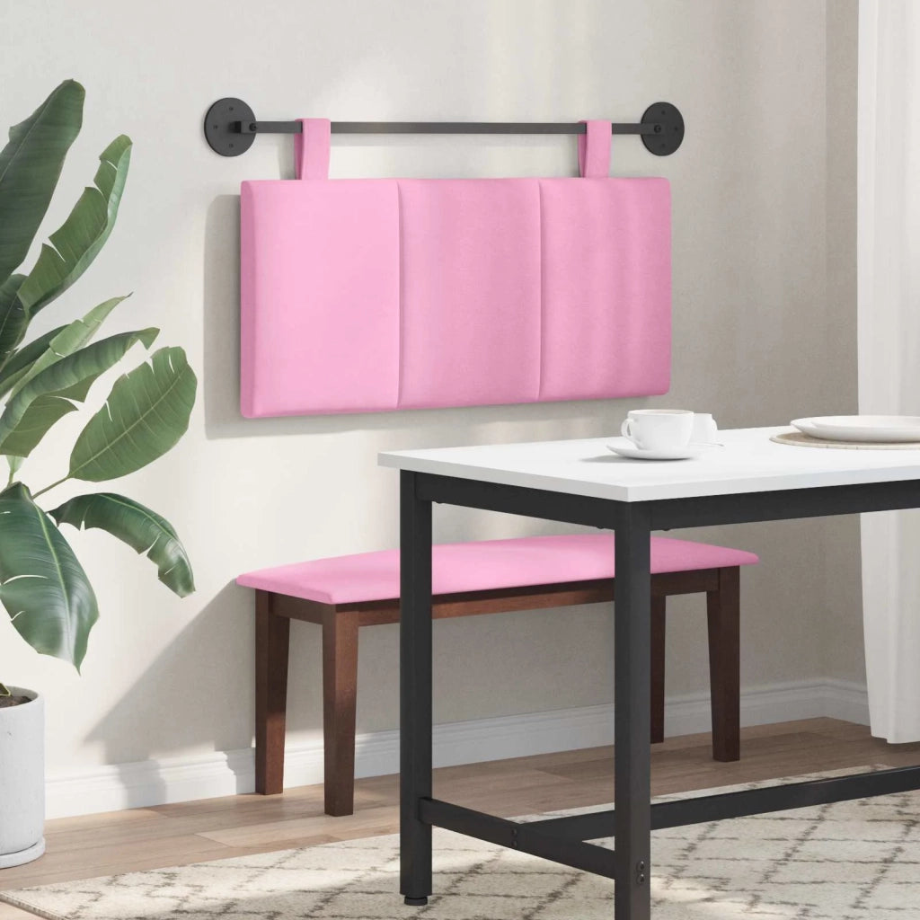 Testiera | Testata sospesa Rosa Tessuto