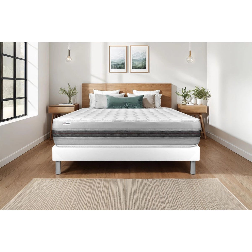 Set materasso e base 140x200 cm - Vitalspring Recover