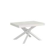 Tavolo allungabile 90x130/234 cm Volta bianco frassino telaio bianco