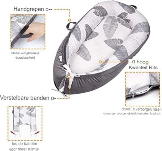 Letto portatile per bambini con materasso