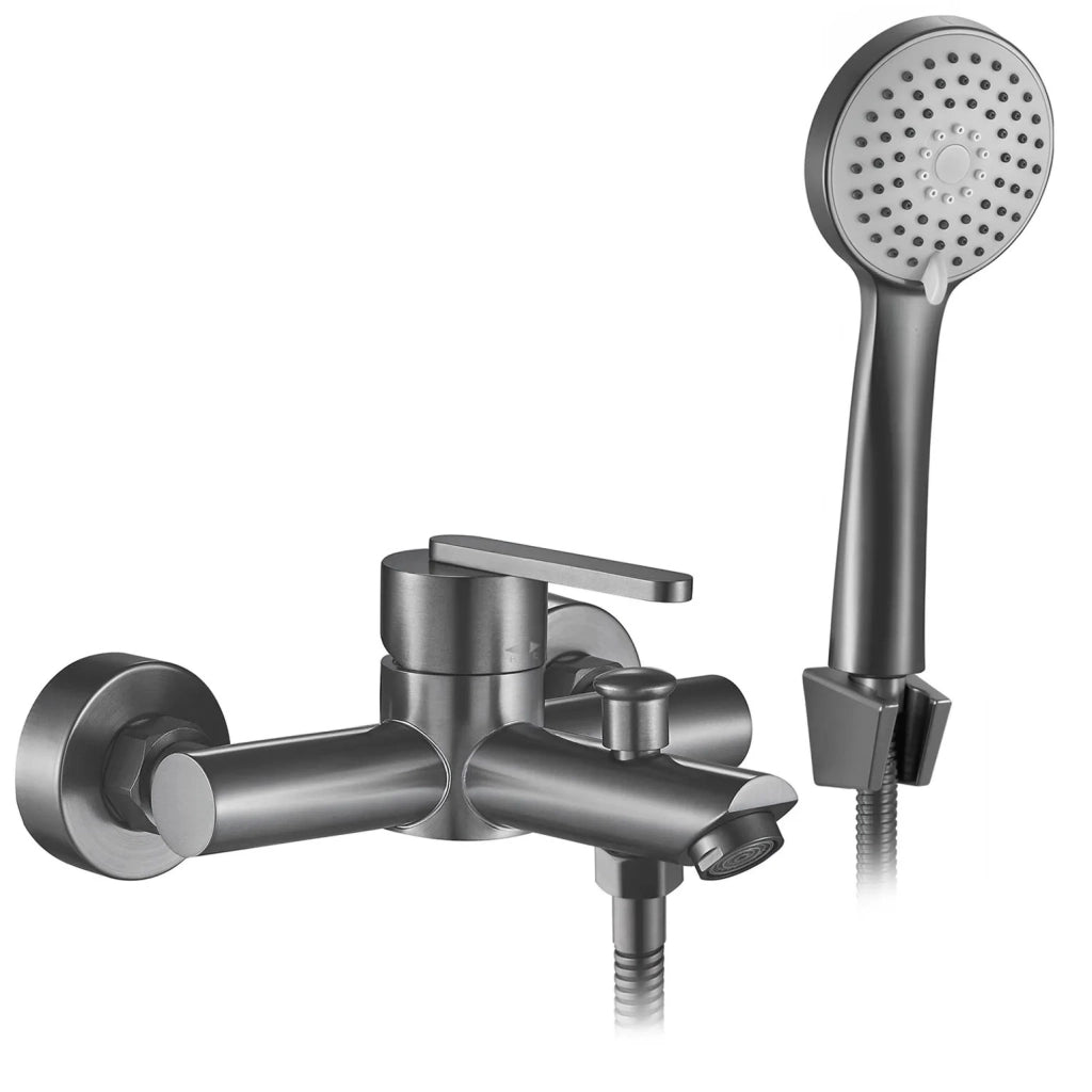 Rubinetto Da Vasca Rea Ontario Gun Grey
