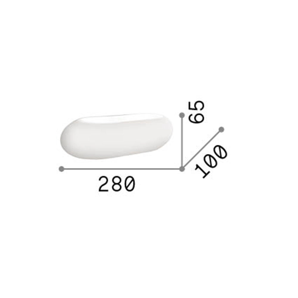 Applique Moderna Moris Vetro Bianco 2 Luci G9 3W 3000K Luce Calda