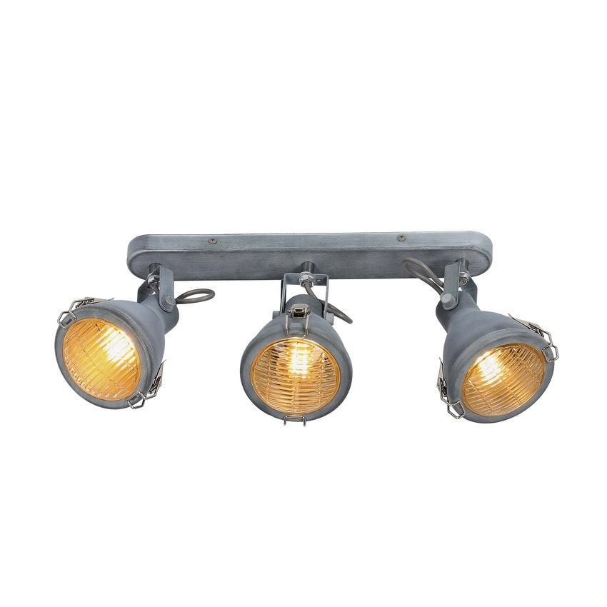 Candellux CRODO lampada soffitto grigia 3xE14 54cm