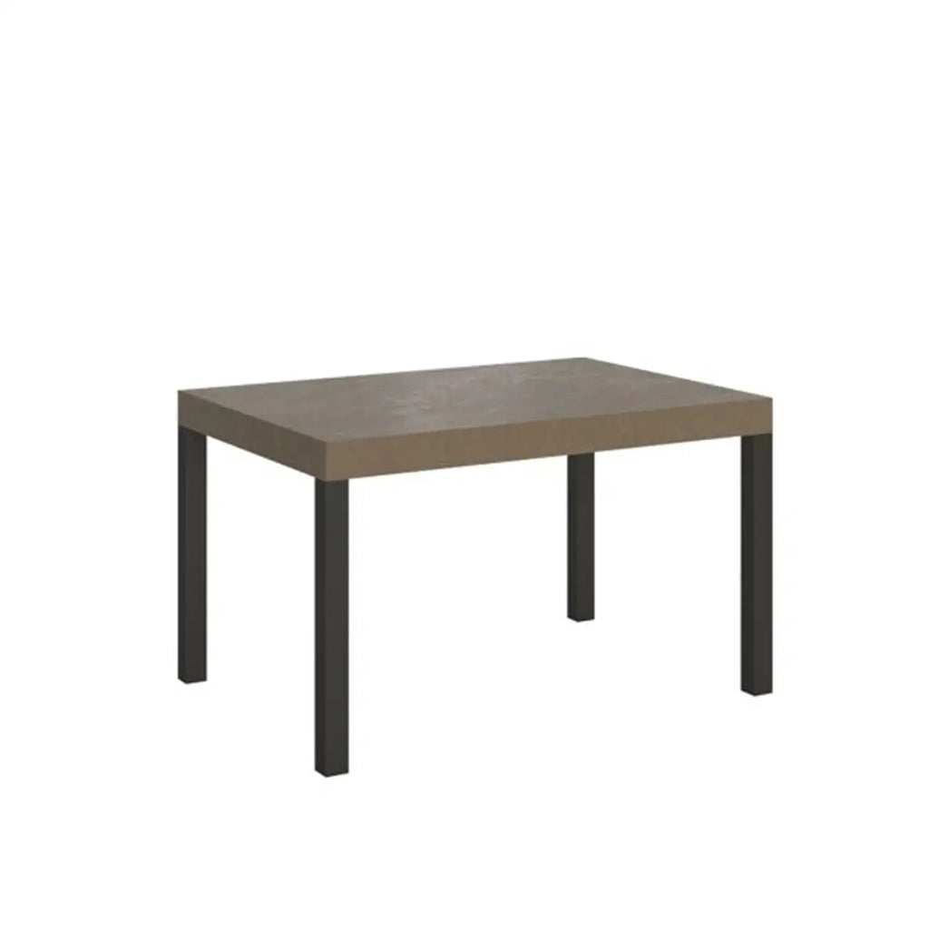 Tavolo allungabile 140/400x90 cm Everyday Premium tortora gambe antracite