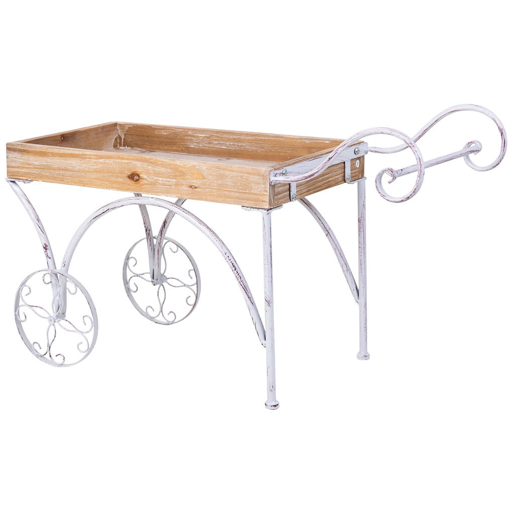 Carrello espositivo grigio 75x34x45