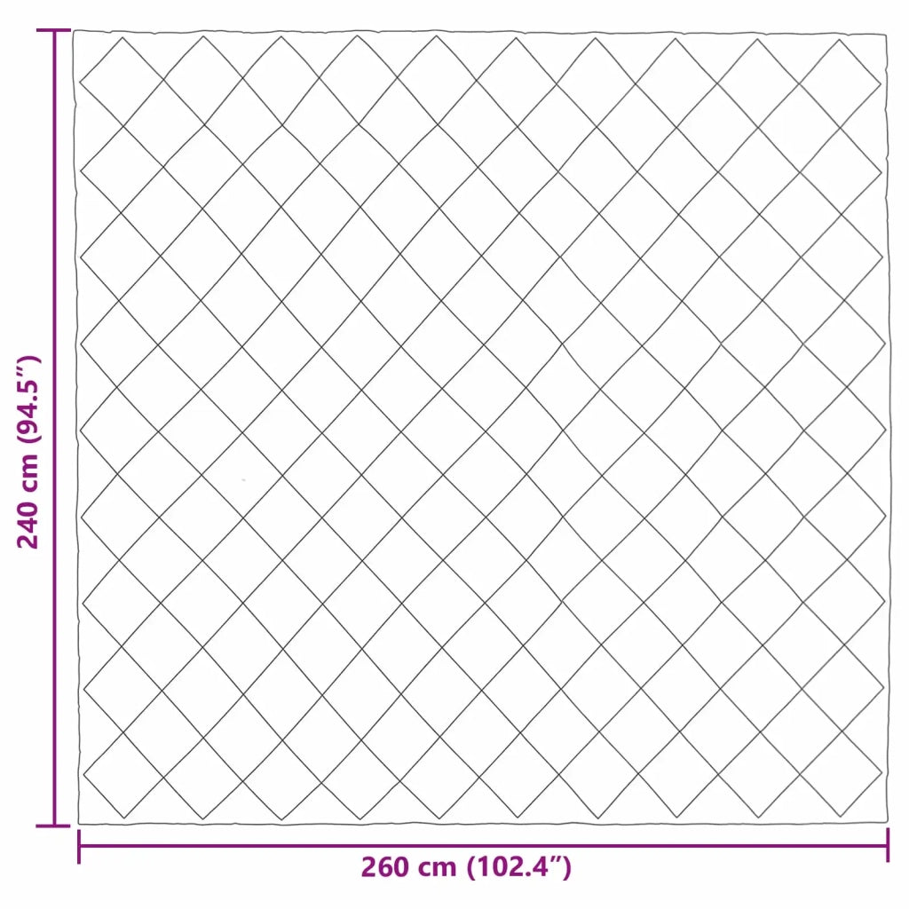 Duvet Invernale Talpa 240 x 260 cm Microfibra 42025703