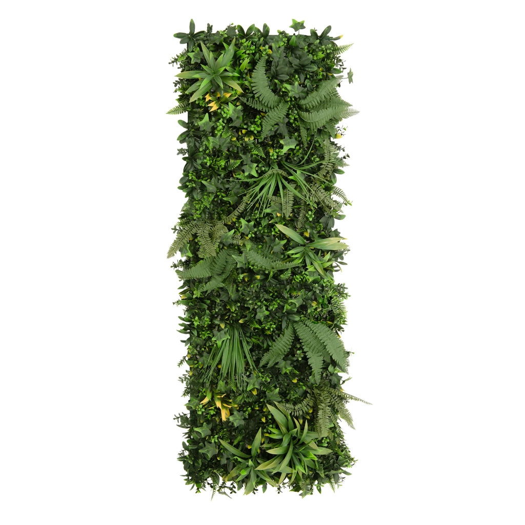 Pannello Parete Vegetale Artificiale Ayla 50x150 cm per Giardino e Casa