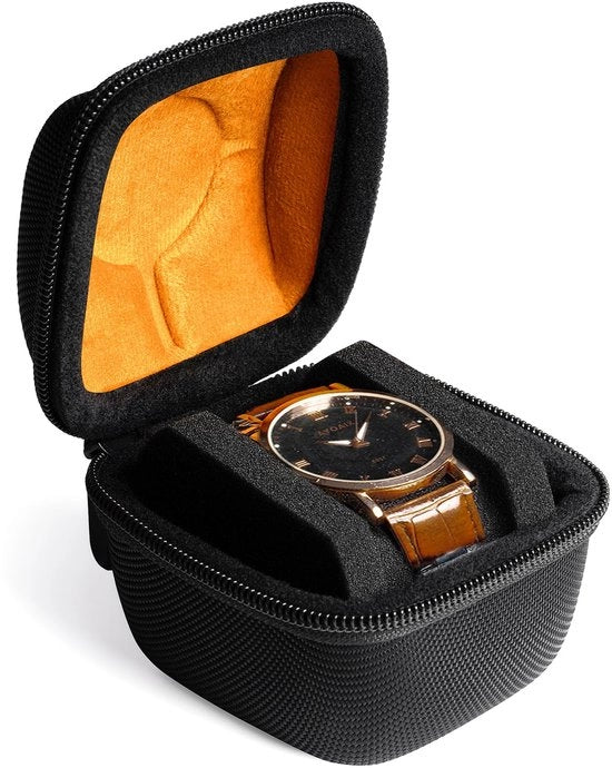 Orologio da viaggio e stoccaggio (1 compartimento microfibra)