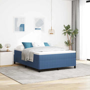 Letto a molle Blu 140 x 190 cm Tessuto in Cords 42006970