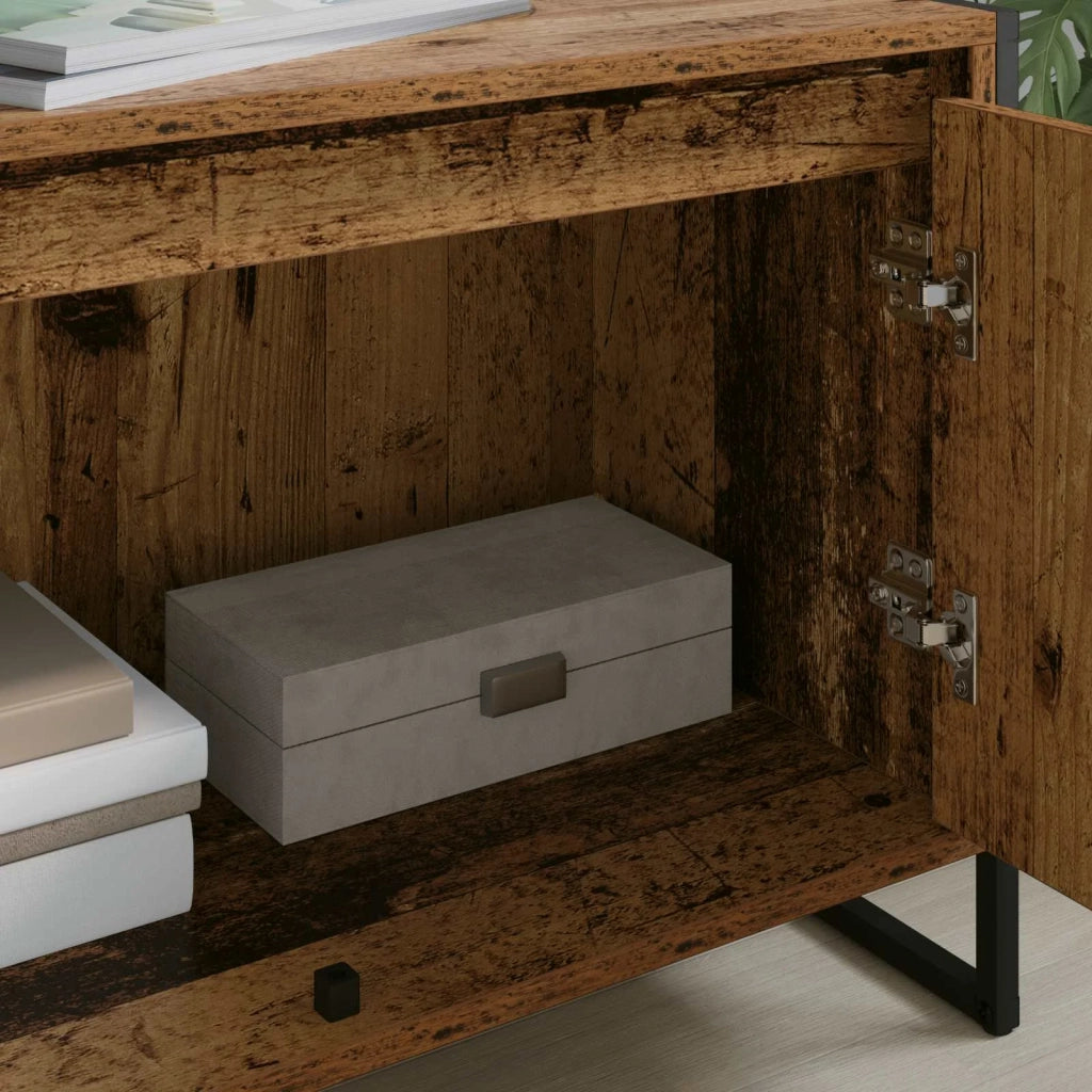 Mobile TV | Armadietto TV | Mobile Porta TV Legno vecchio 140 x 36 x 49.5 cm Legno multistrato