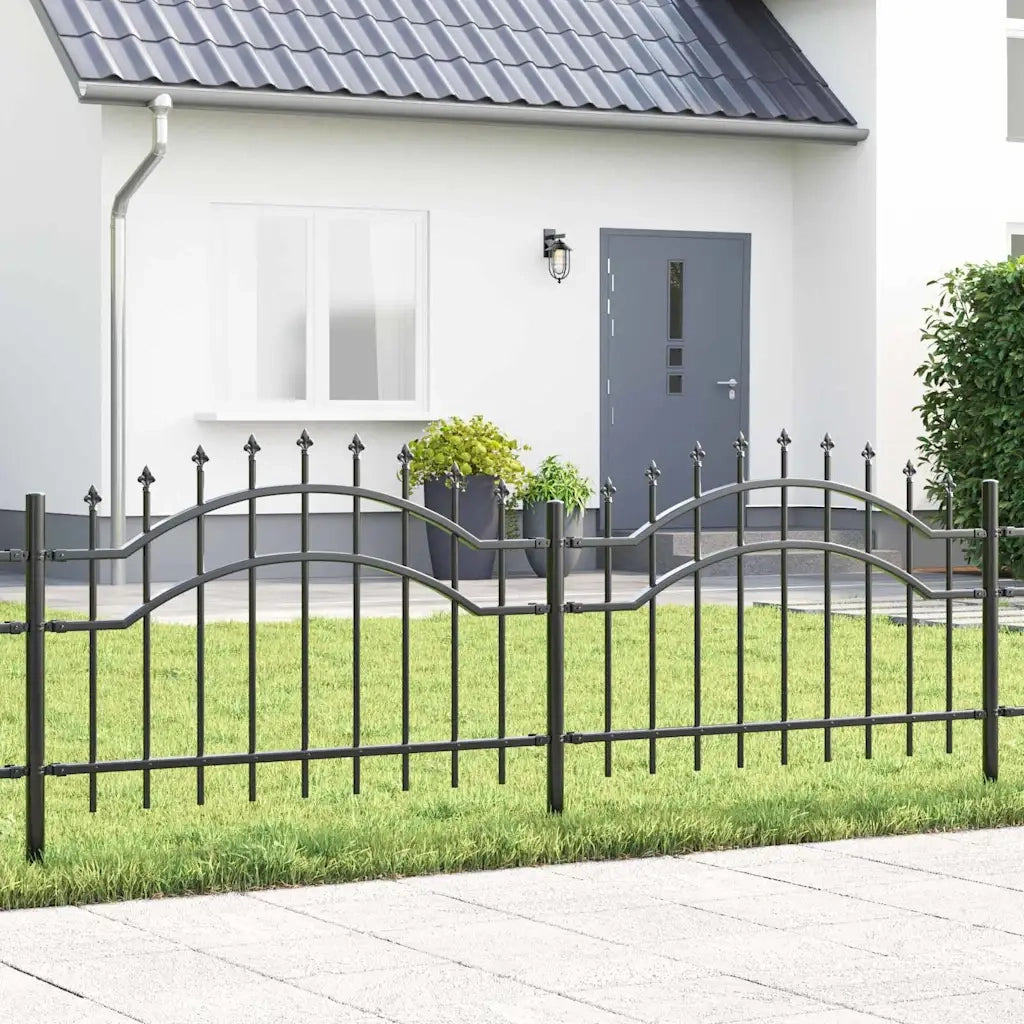 Recinzione per Giardino Woerden Grigio 240 x 115 cm 42003958