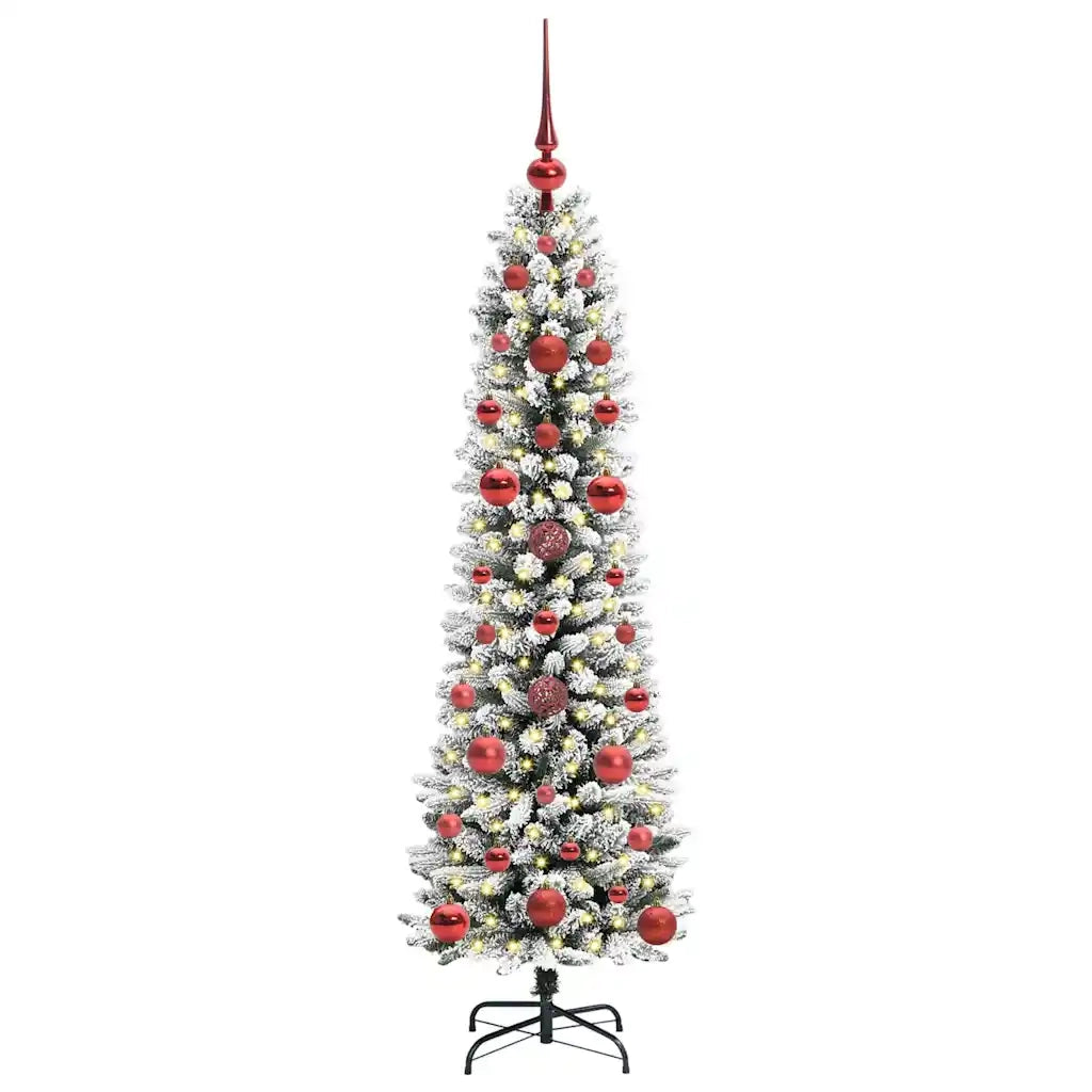 Albero di Natale artificiale con 150 LED Bianco 120 cm 3396081