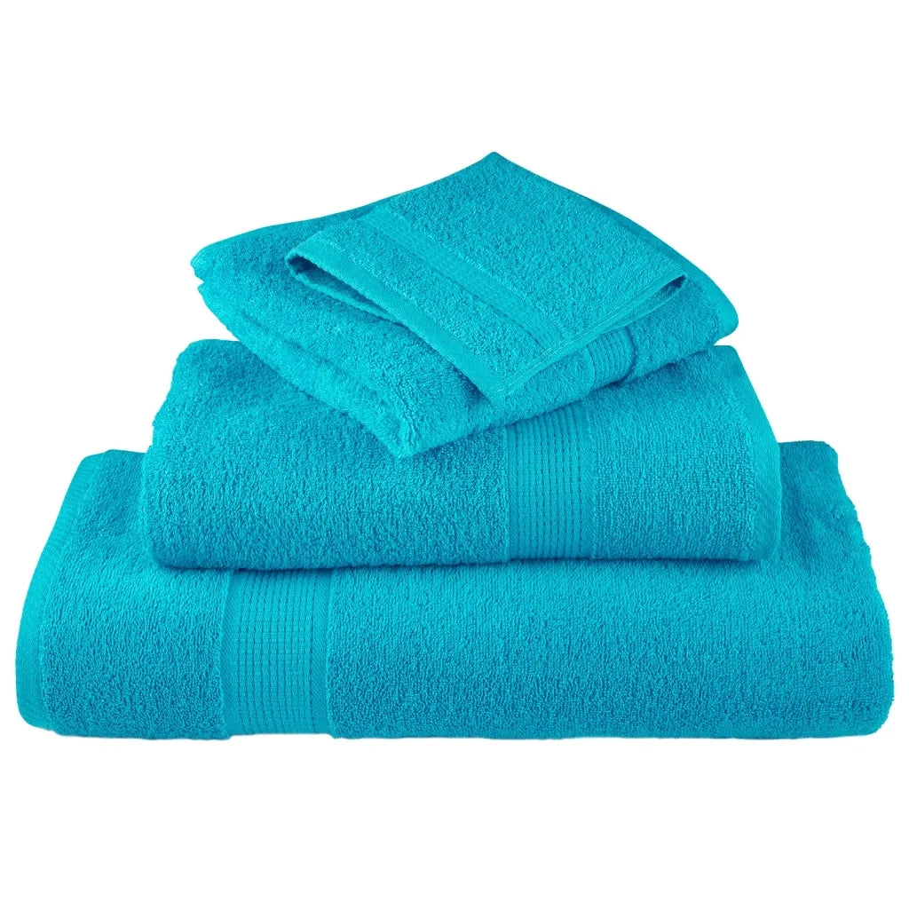 Set ASciugamani SOLUND 12 pz Turchesi 600 gsm 137583