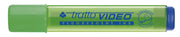 EVIDENZIATORE 'TRATTO VIDEO' verde - 12 pezzi  - BricoGo