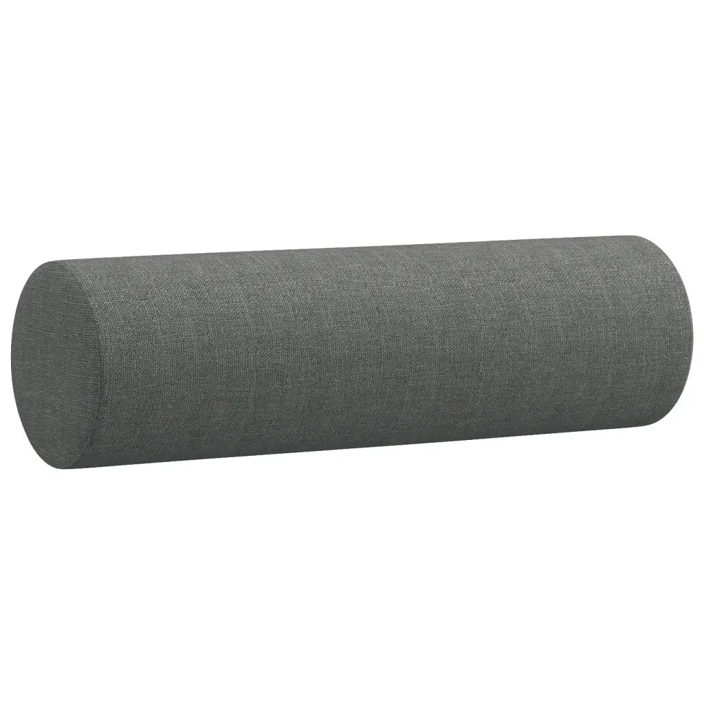 Divano a 3 Posti con Cuscini-Sofa 3 Posti con Cuscini Grigio Scuro 180 cm in Tessuto 178660