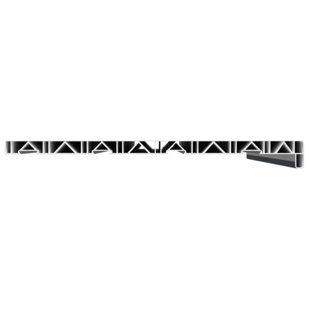 Soglia della Finestra Antracite con Venature del Legno PVC 42046981