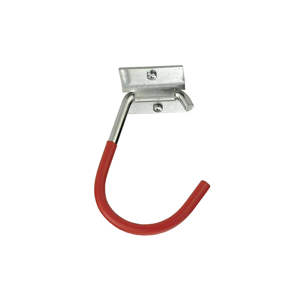 Gancio a soffitto per bici a parete, girevole, zincato, rivestito 50 x 60 x 125 x 95 x 50 mm.