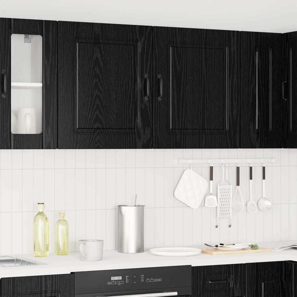 Pannello lavastoviglie Kalmar Rovere Nero 50 x 31 x 60 cm